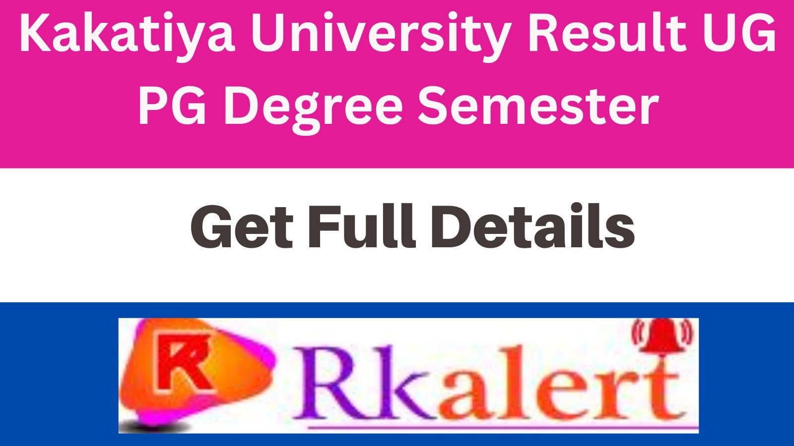 Kakatiya University Result St Rd Th Sem Marksheet