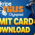 Gurukripa Genius Olympiad Exam Admit Card