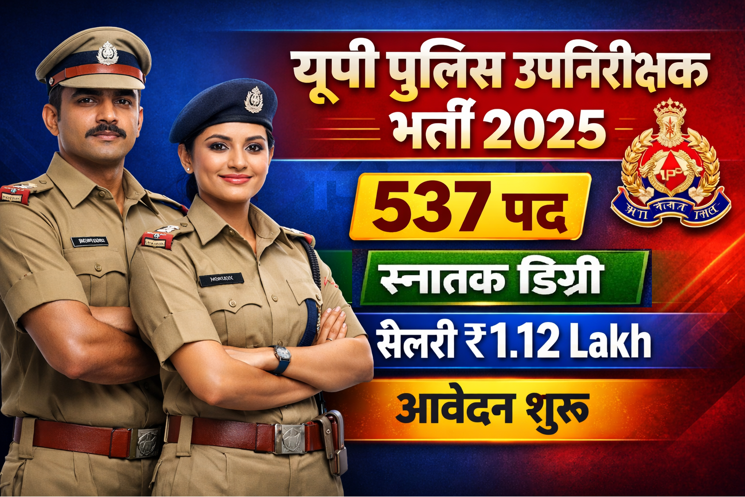 UP Police ASI Recruitment 2025