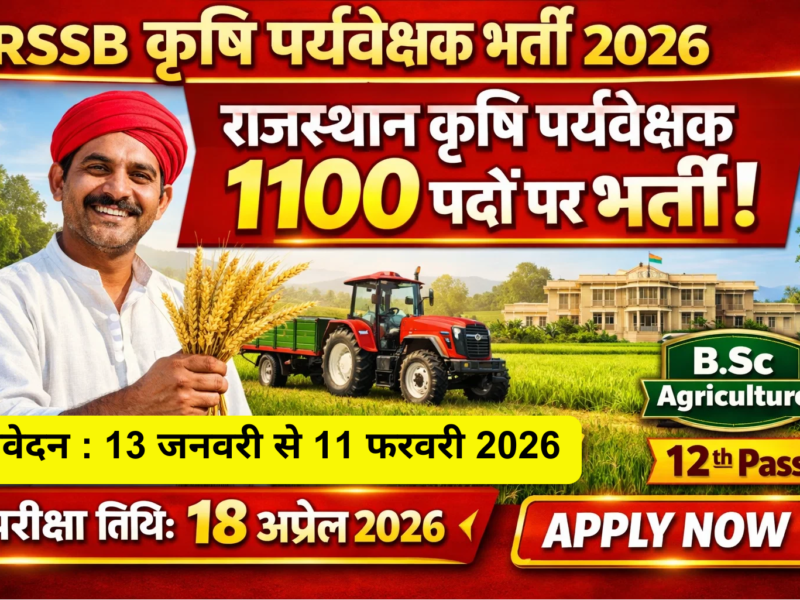 RSSB Agriculture Supervisor Vacancy 2026