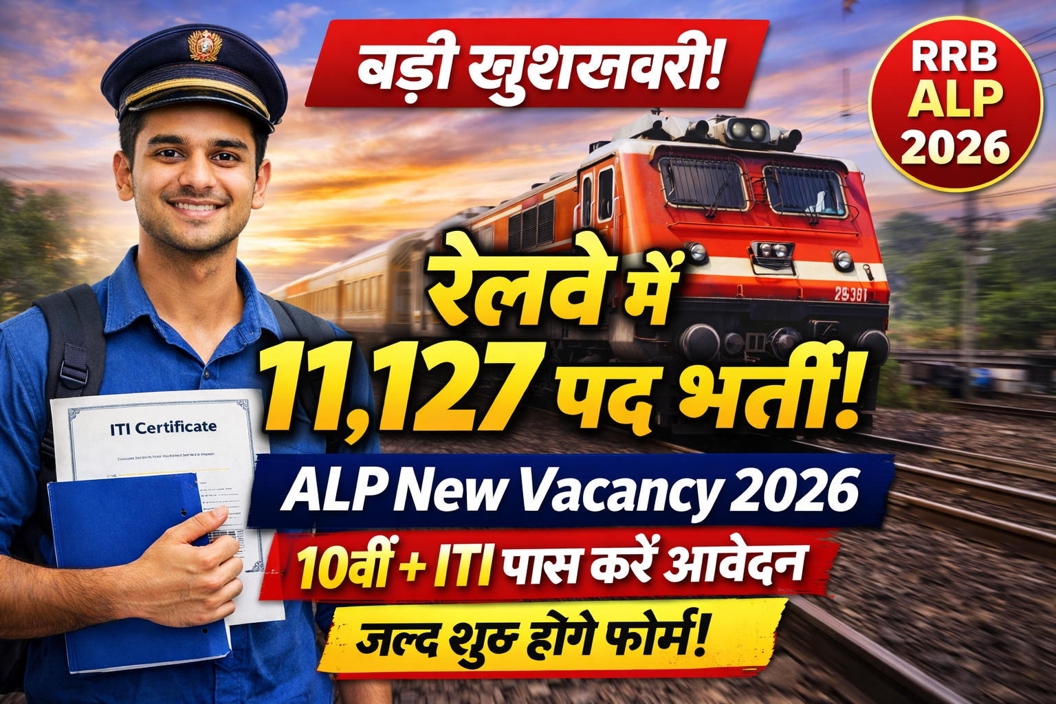 Railway Assistant Loco Pilot New Vacancy 2026