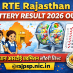 RTE Rajasthan Lottery Result