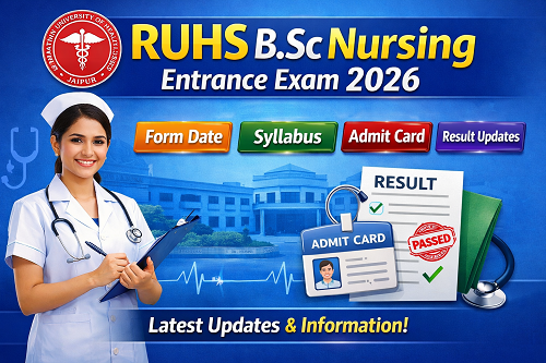 RUHS Bsc Nursing Entrance Exam
