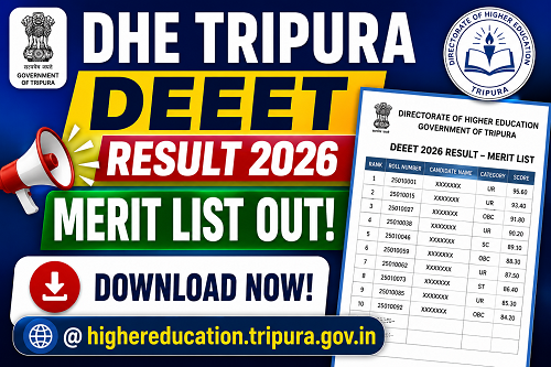 DHE Tripura DEEET Result
