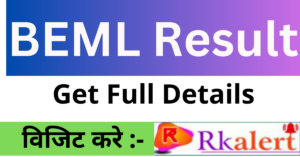 BEML Result