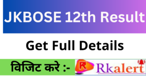 JKBOSE 12th Result 