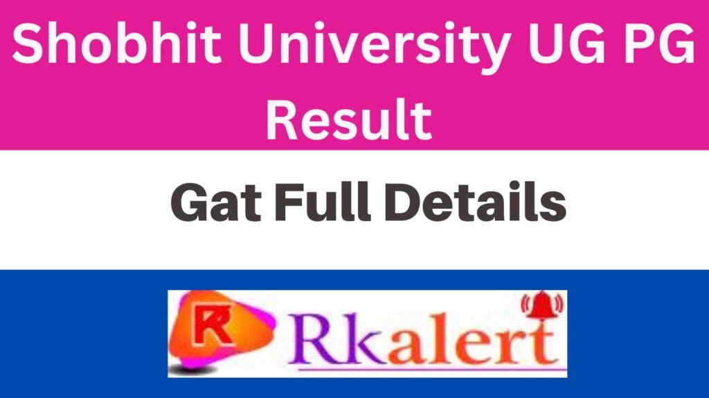 Shobhit University Result 