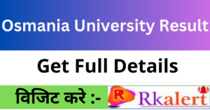 Osmania University Result