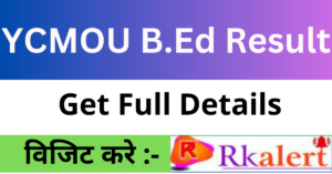 YCMOU B.Ed Result