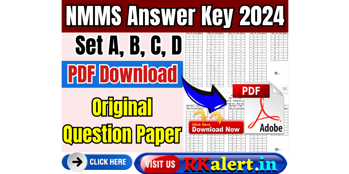 NMMS Answer Key