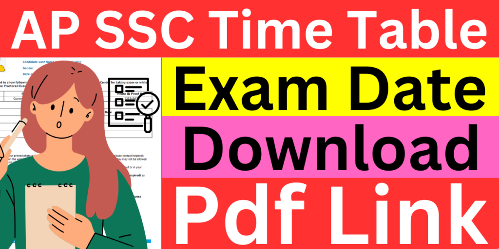 AP SSC Time Table 2024