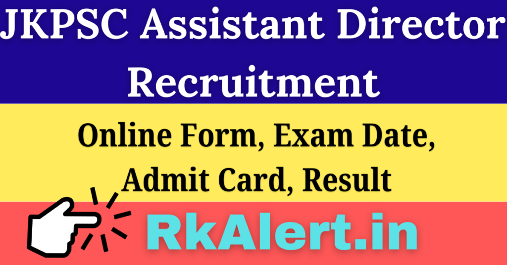 JKPSC Assistant Director Result 2024 Cut Off Marks And Merit List