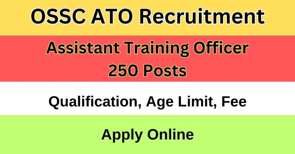 OSSC ATO Assistant Training Officer Admit Card 2024