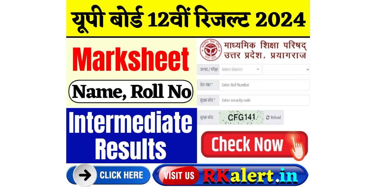 UP Board 12th Result