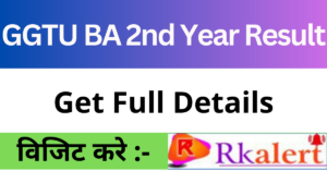 GGTU BA 2nd Year Result