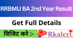 RRBMU BA 2nd Year Result 