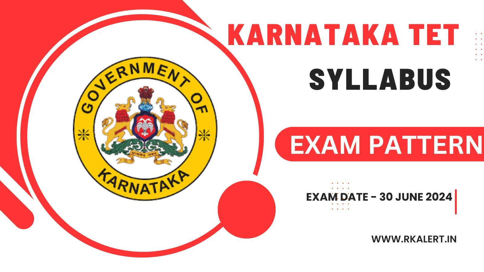 karnataka tet syllabus