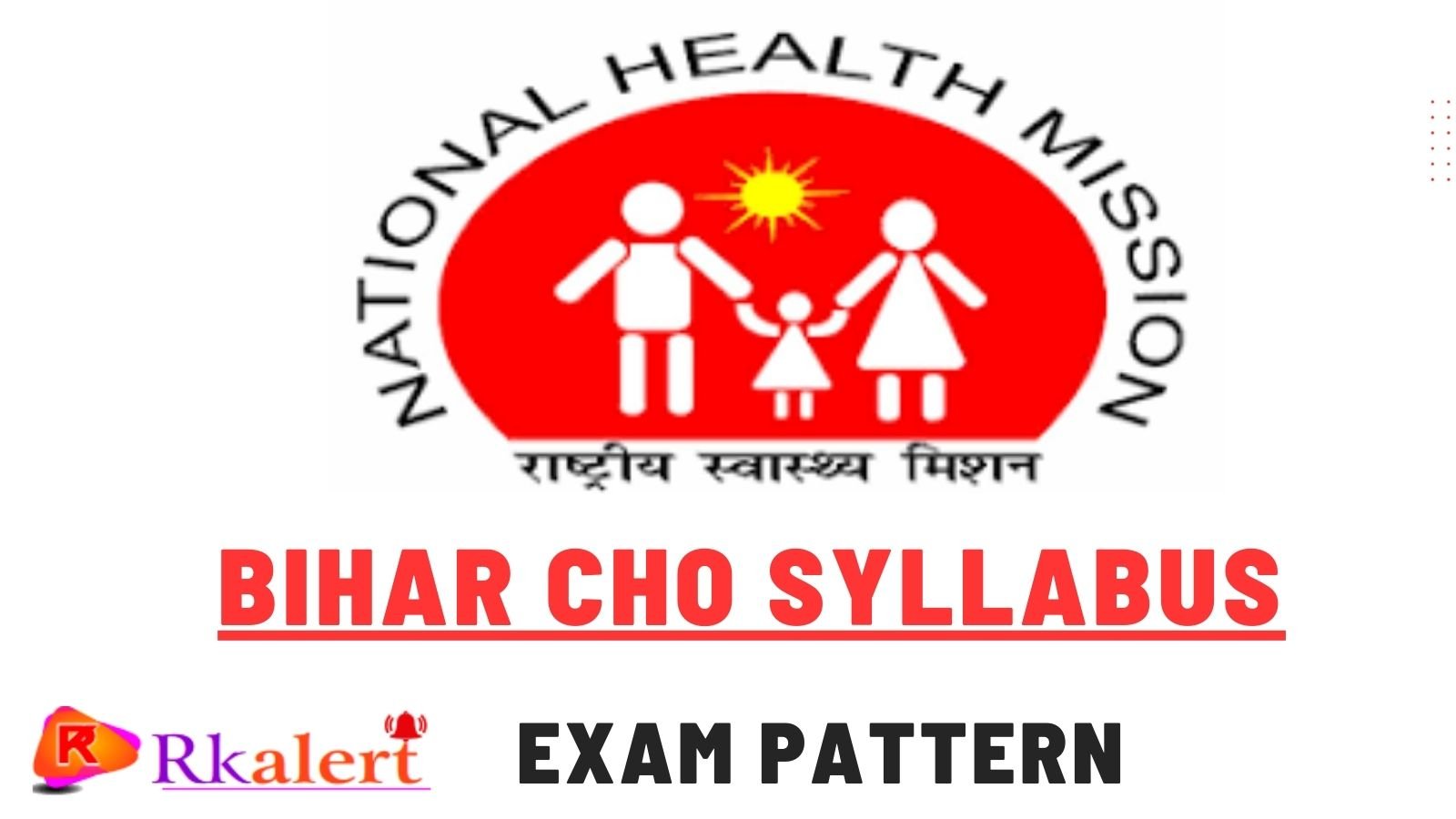 Bihar CHO Syllabus