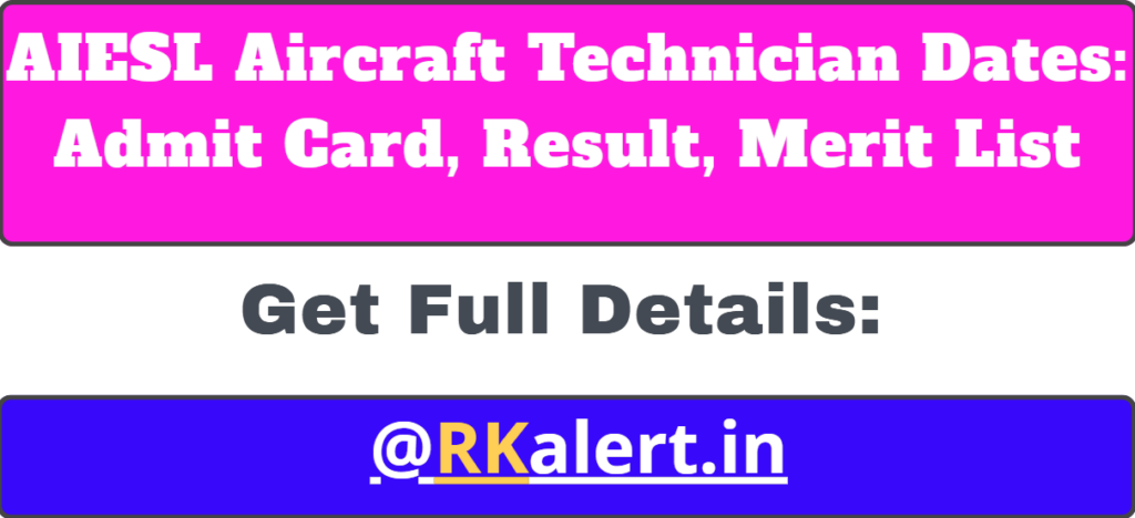 AIESL Aircraft Technician