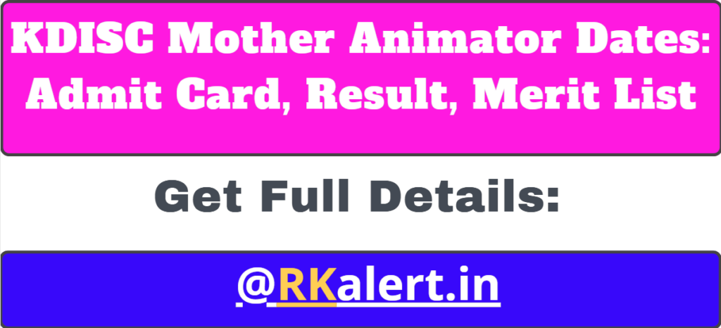 KDISC Mother Animator