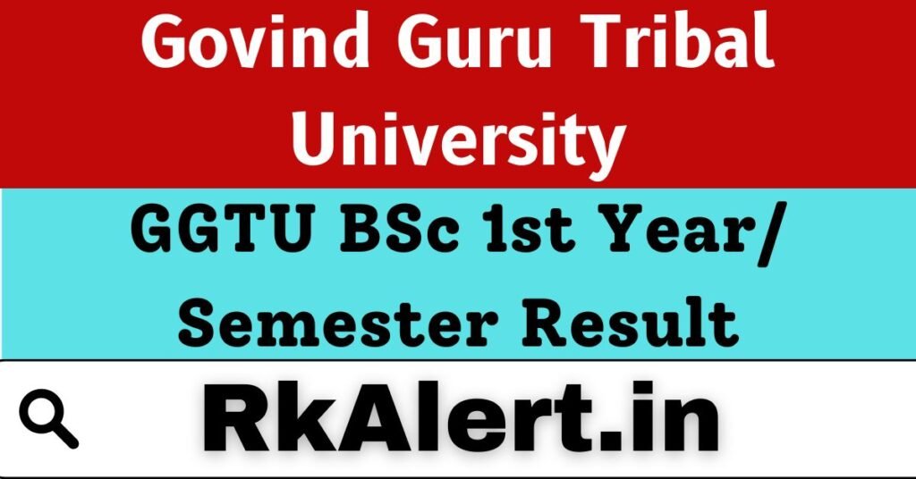 GGTU BSc 2nd Semester Result 2024