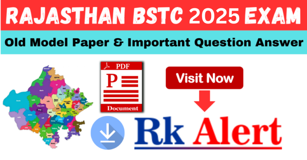 Rajasthan BSTC GK 2025