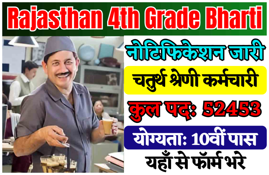 Rajasthan 4th Grade Recruitment