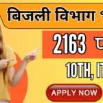 राजस्थान बिजली विभाग भर्ती 2025: टेक्नीशियन के 2163 पदों पर निकली वैकेंसी