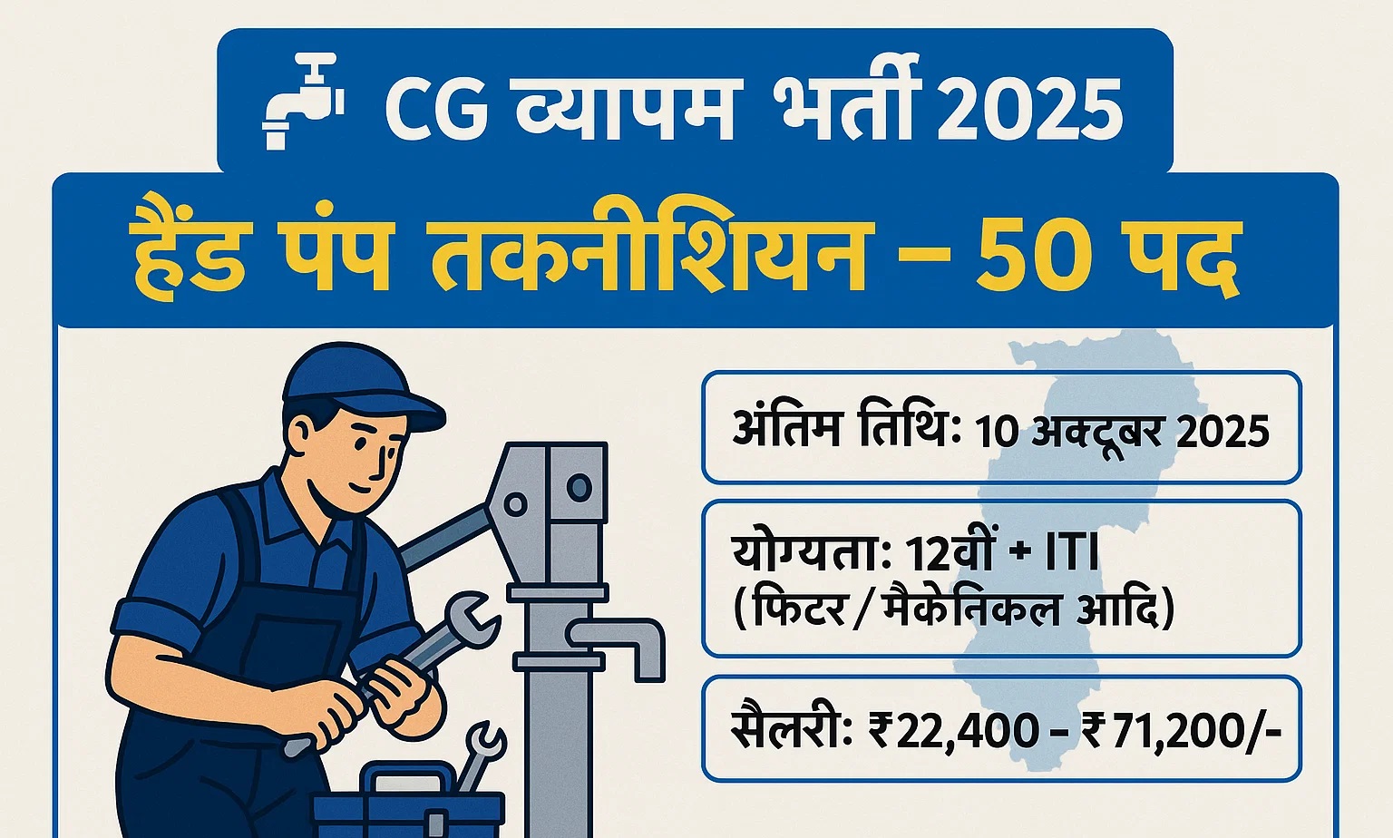 CG Vyapam Bharti 2025