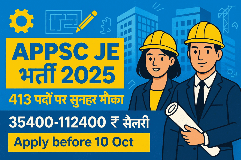 APPSC JE Vacancy 2025