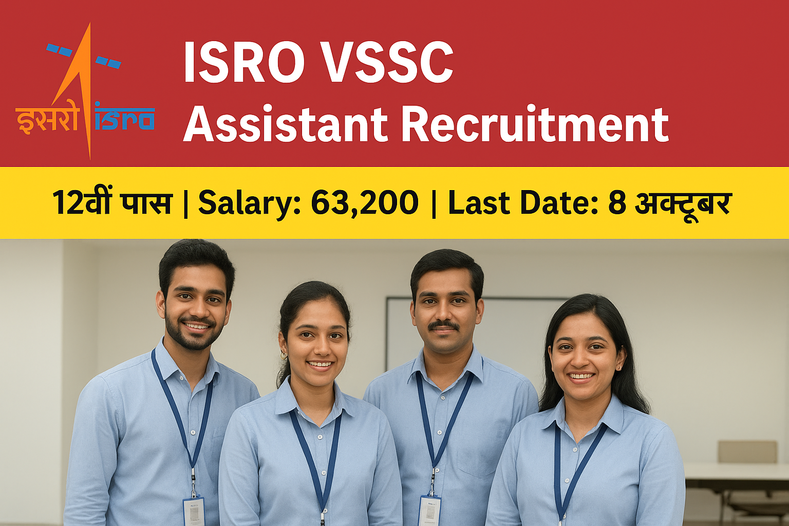 ISRO VSSC Assistant Vacancy