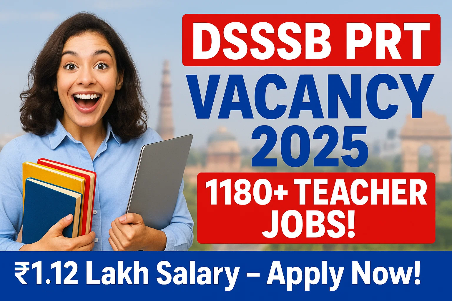 DSSSB PRT Vacancy