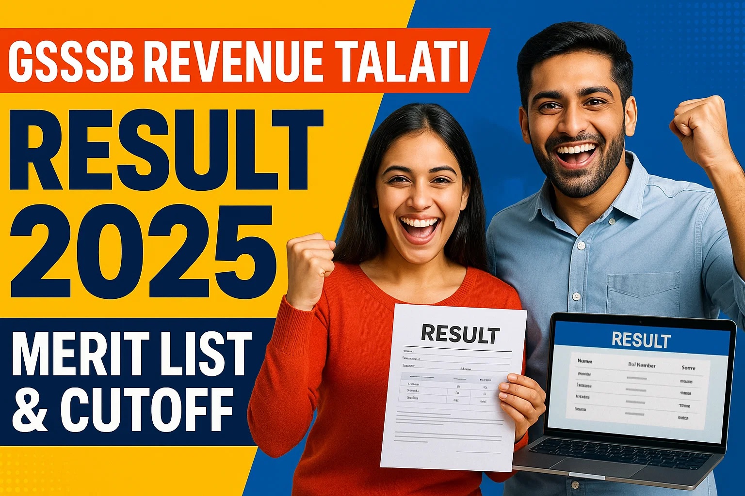 GSSSB Revenue Talati Result