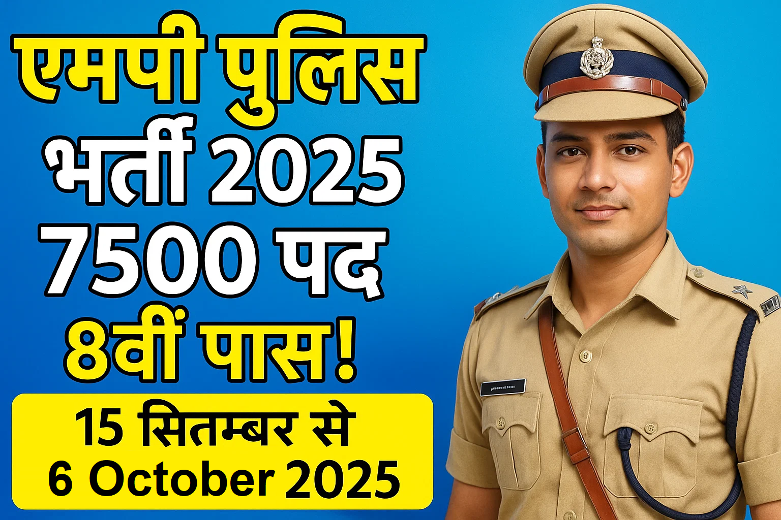 MP Police Vacancy