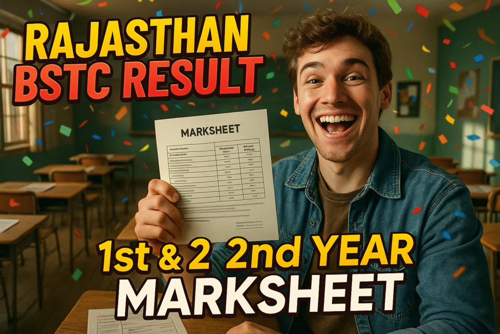 Rajasthan BSTC Result