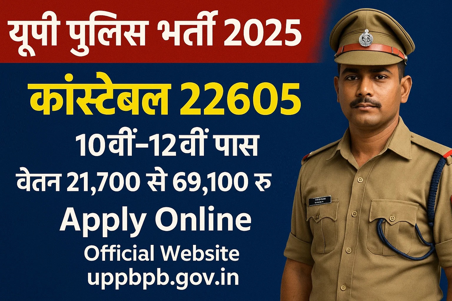 UP Police Constable Vacancy 2025