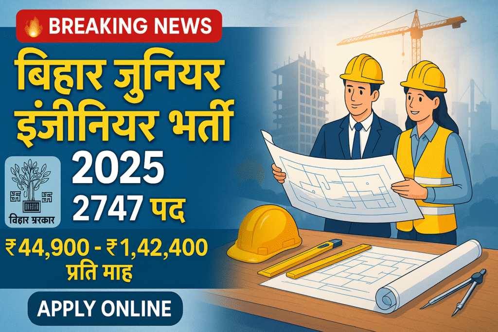 Bihar Junior Engineer Bharti