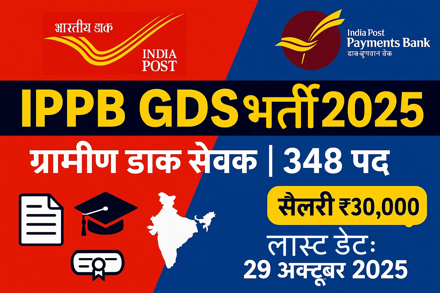 IPPB Gramin Dak Sevak Vacancy 2025
