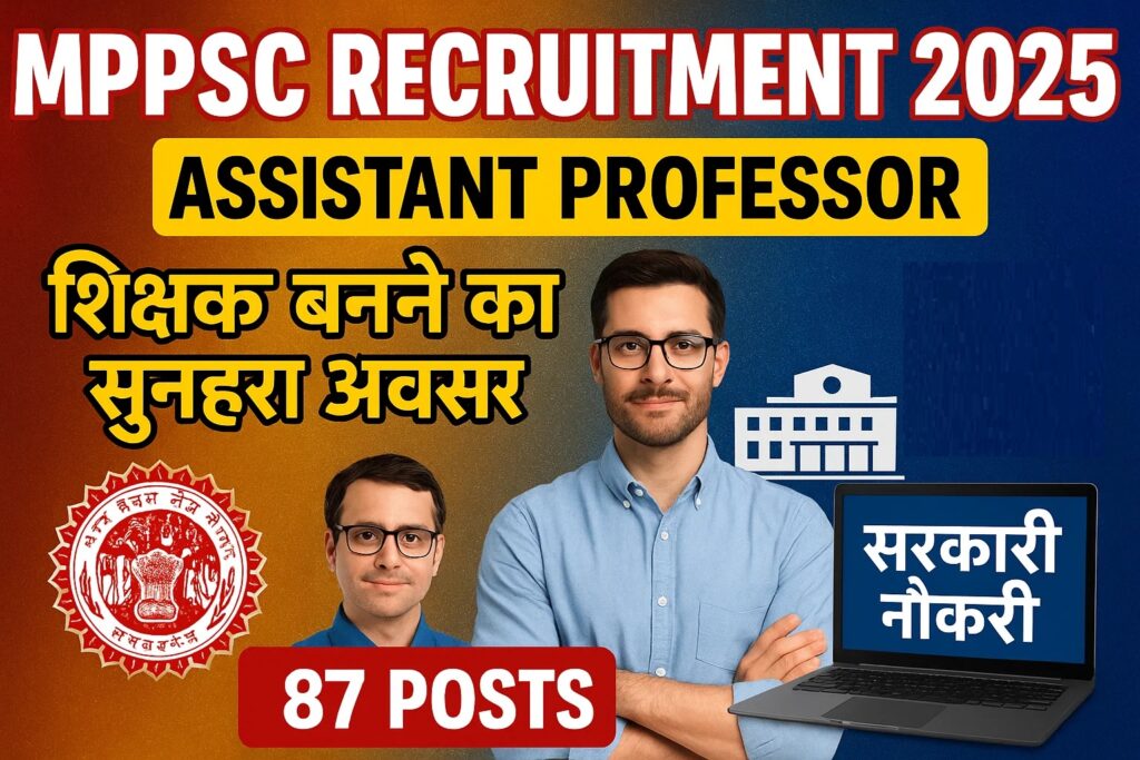MPPSC Assistant Professor Recruitment