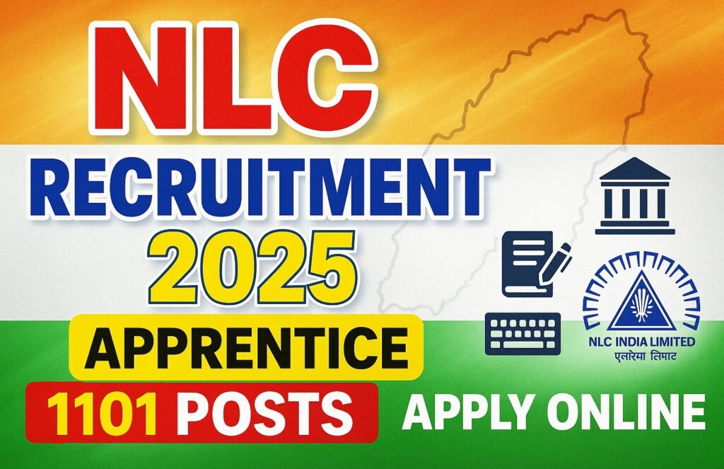 NLC में 1101 अपरेंटिस पदों के लिए आवेदन शुरू, 21 अक्टूबर से पहले करें आवेदन