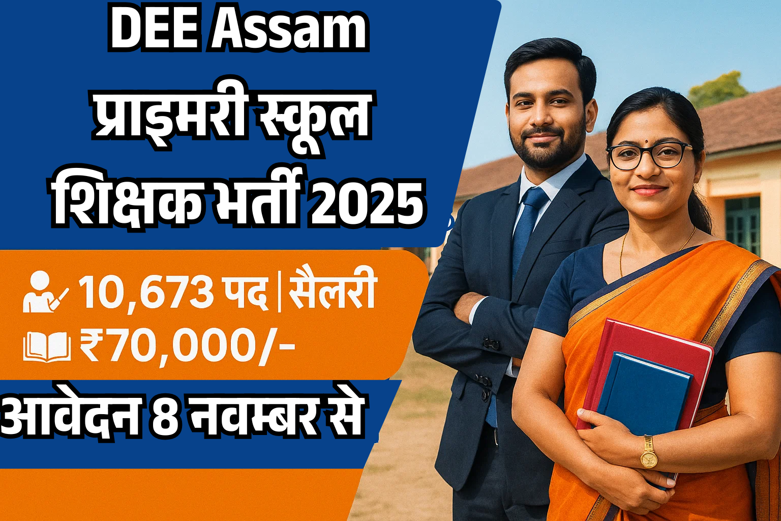 DEE Assam Teacher Recruitment 2024