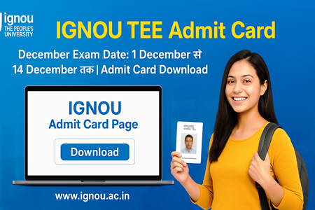 IGNOU TEE Admit Card