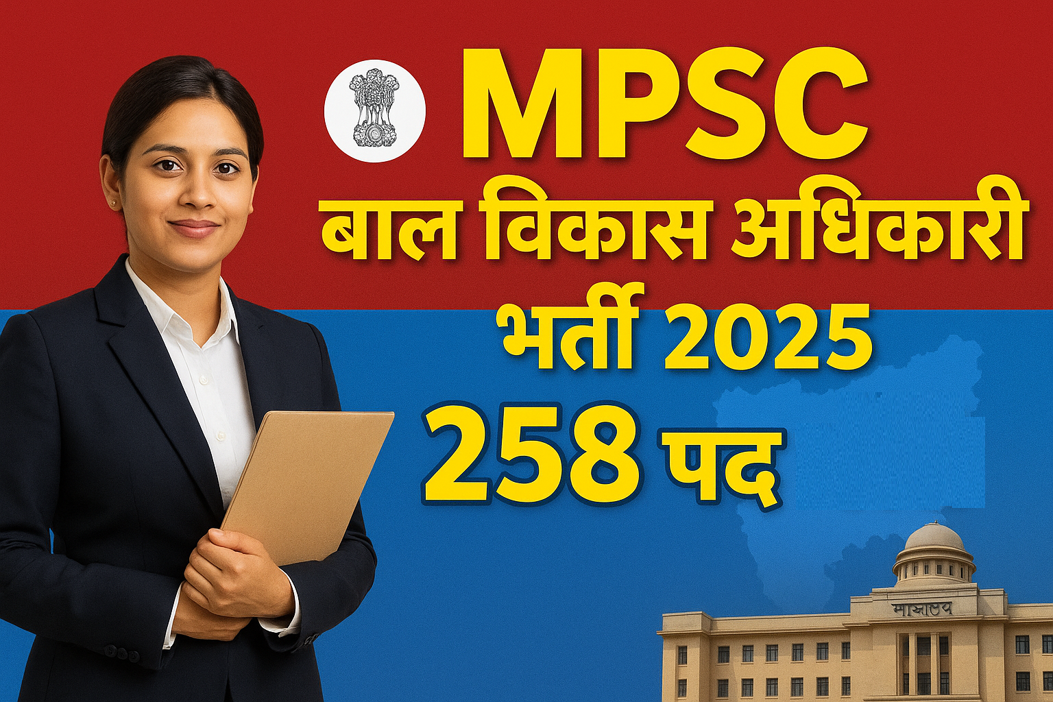 MPSC बाल विकास अधिकारी भर्ती 2025