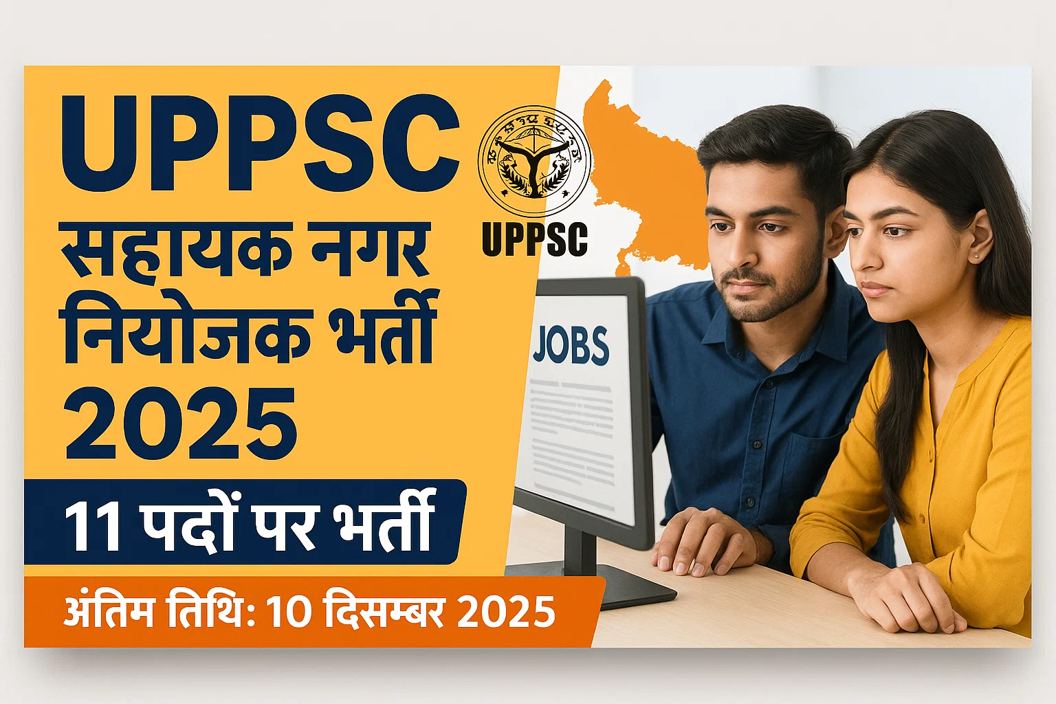 UPPSC Sahayak Nagar Niyojak Recruitment 2025