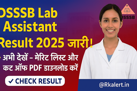 DSSSB Lab Assistant Result