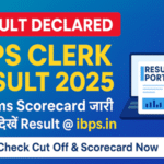 IBPS Clerk Prelims Result