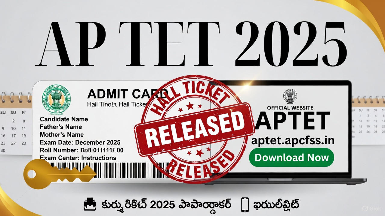 ap tet admit card