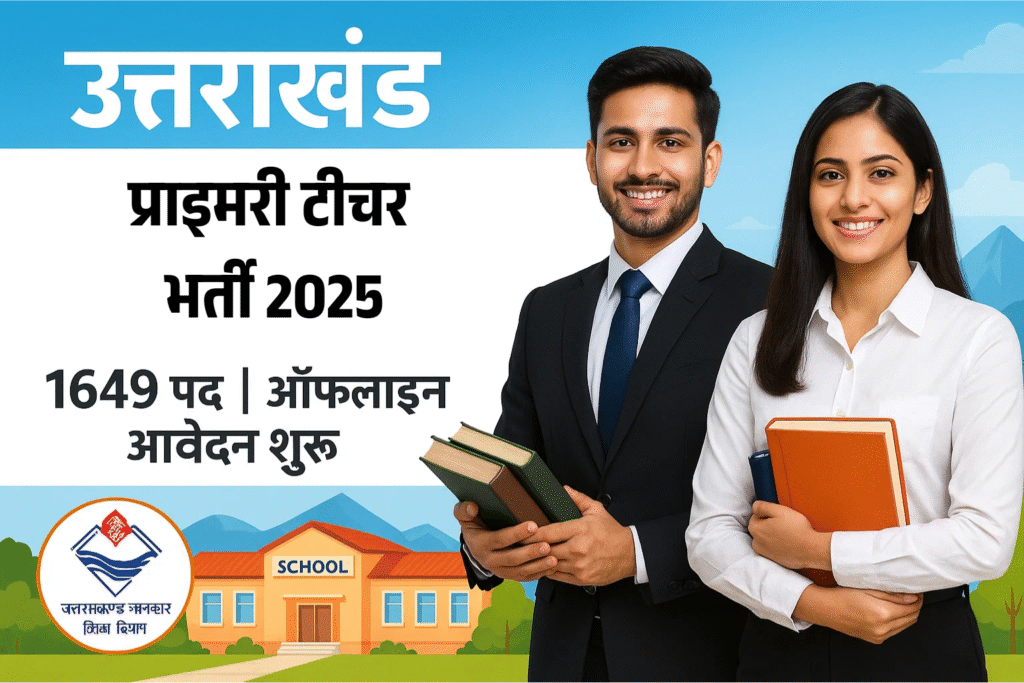 Uttrakhand Primary Teacher Recruitment 2025