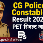 CG Police Constable Result