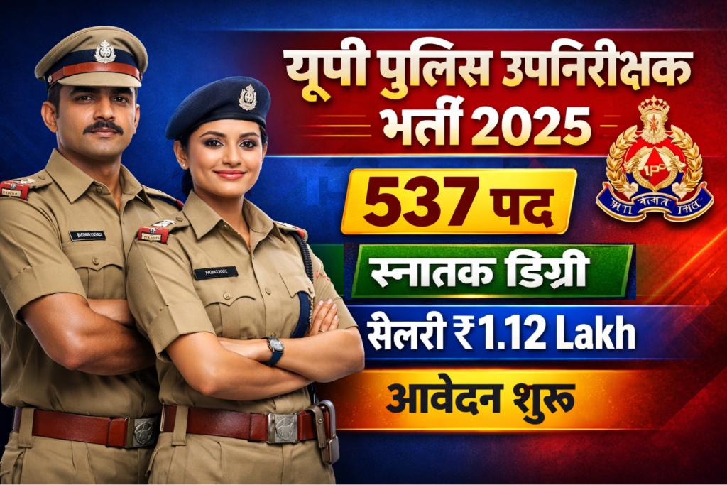 UP Police ASI Recruitment 2025